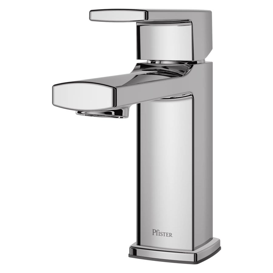 Deckard™ Single Hole Lavatory Faucet, 1 Handle, 1-Hole, 1.2 gpm, Polished Chrome