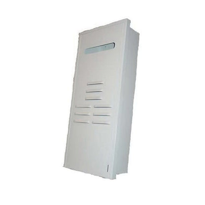 Recess Box, For Use With Model V2020W(C)/R53e/C53e, V1616W(C)/R42e/C42e, VA2024WD/R63LSe and VAM1620with V53e, Aluminum, White