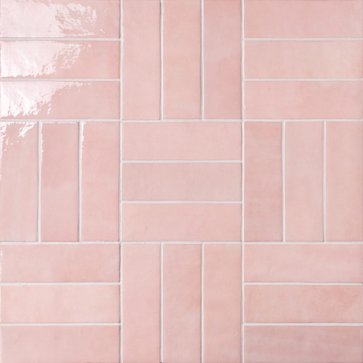Cloé 2.5" x 8" Glossy Ceramic Tile in Baby Blue