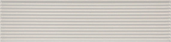 Color Story Pinstripes Balance Rectangle, Fluted 2X8 Glossy