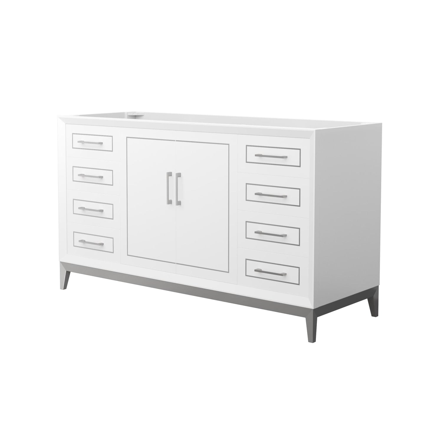 Marlena Single Bathroom Vanity - 59.75W x 34.5H x 21.75D
