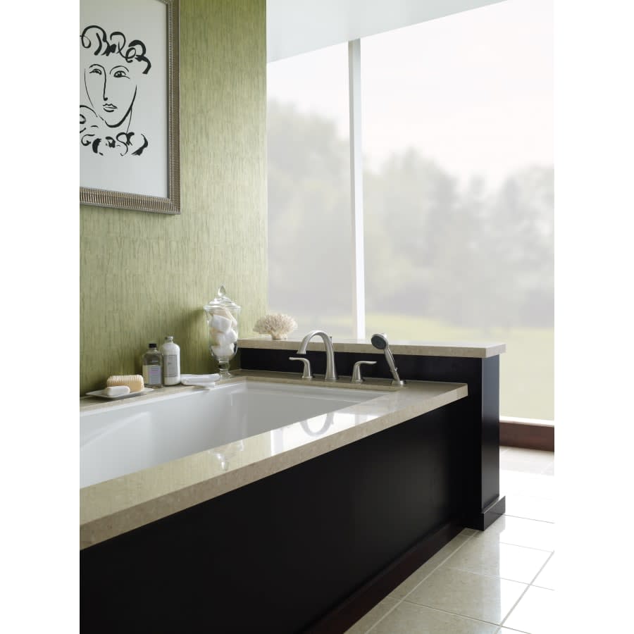 Lahara Deck Mounted Roman Tub Filler Trim with Hand Shower