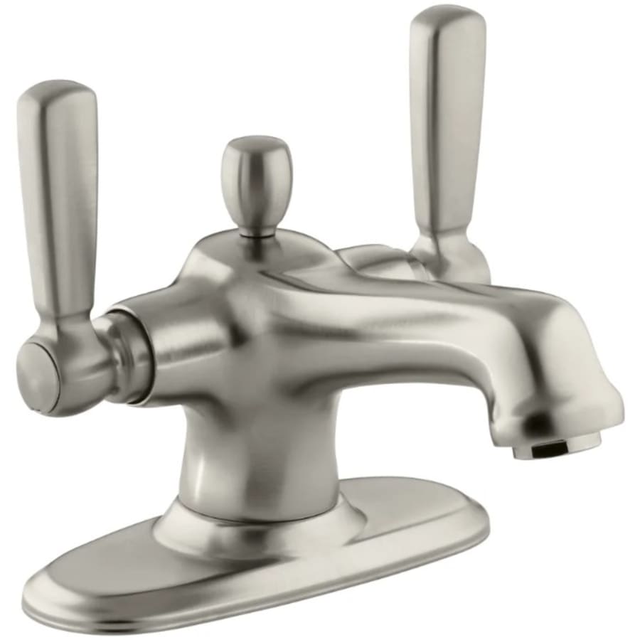 Bancroft Single Hole Bathroom Faucet - Free Metal Pop-Up Drain Assembly with purchase