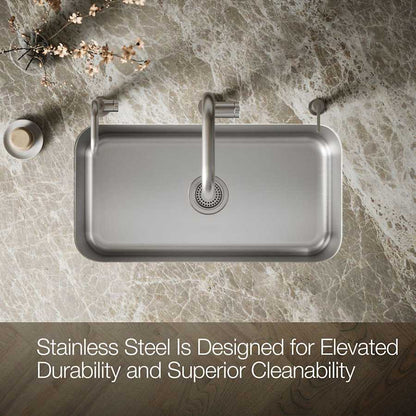 Undertone 31-1/4" Undermount Single Basin Kitchen Sink with SilentShieldâ¢ Technology