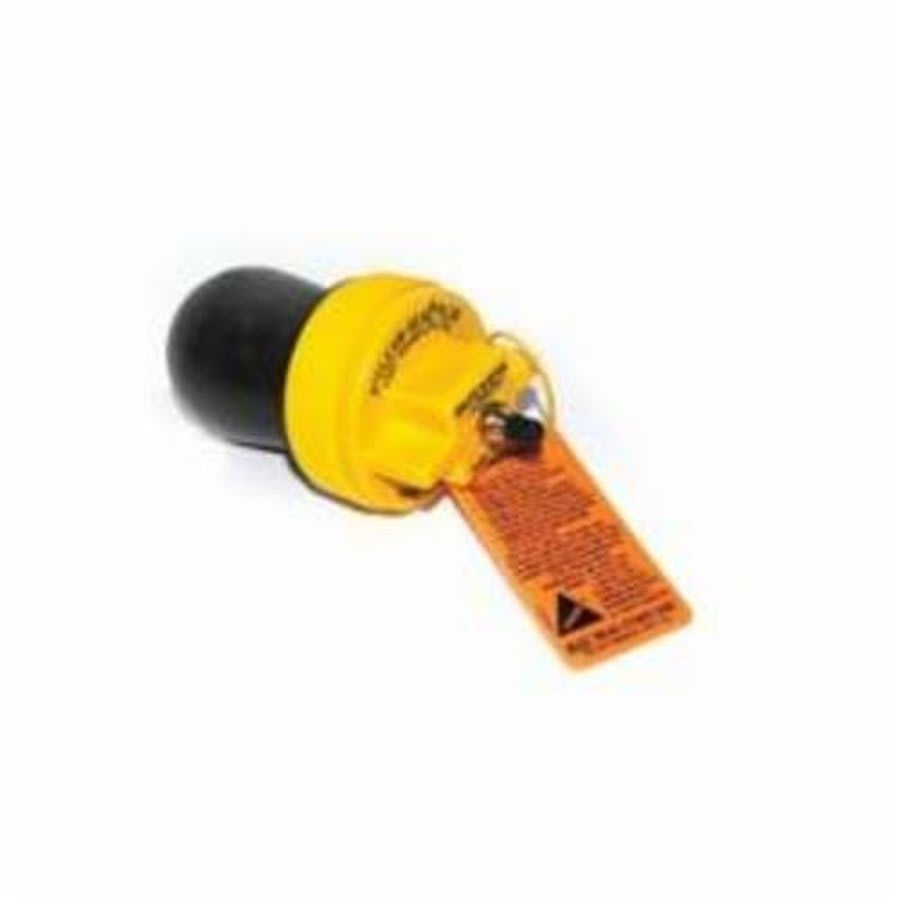 Clean-Seal® Pneumatic Pipe Plug, 3 in Pipe, 13 psi, Natural Rubber