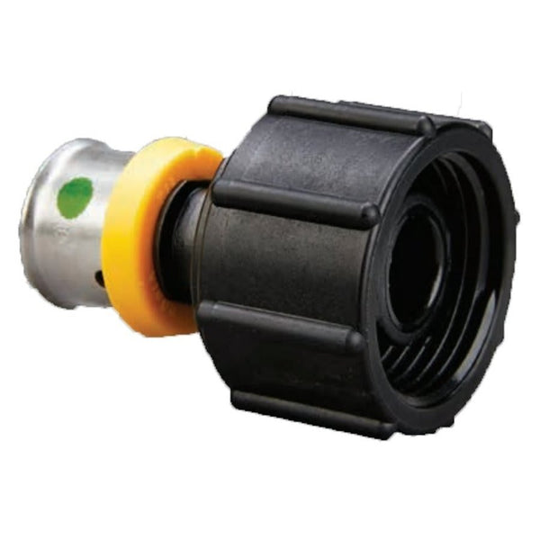 Adapter, 3/8 x 1/2 in, Press PEX x ManaBloc® Port, Poly