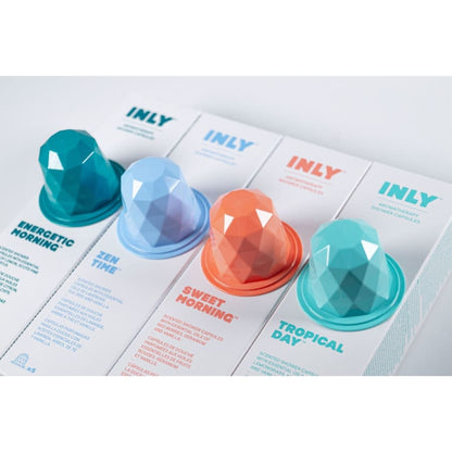 INLY Energetic Morning Aromatherapy Shower Capsule 5-Pack