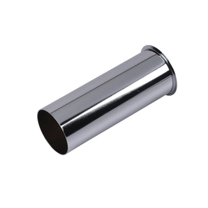 Tubular Tailpiece, 1-1/2 in, Tube x Flange, 20 ga, Chrome