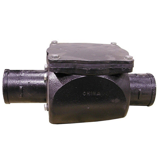 Backwater Valve, 6 in, Cast Iron