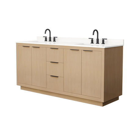 Maroni Double Bathroom Vanity - 72W x 33.75H x 22D