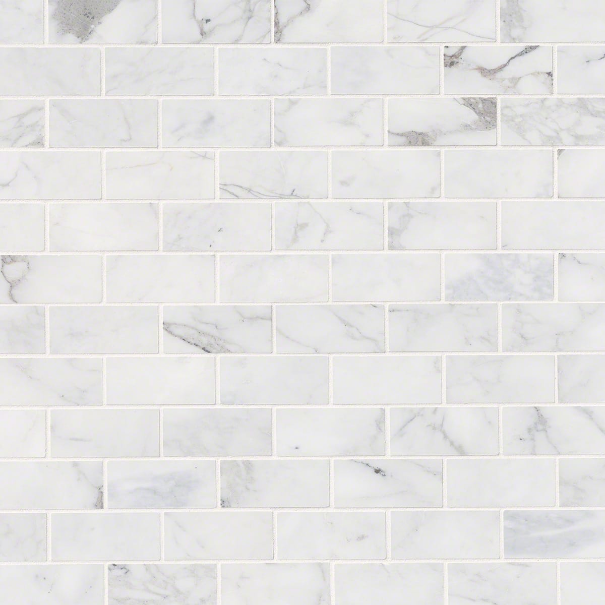 Calacatta Cressa White Subway Tile 2x4