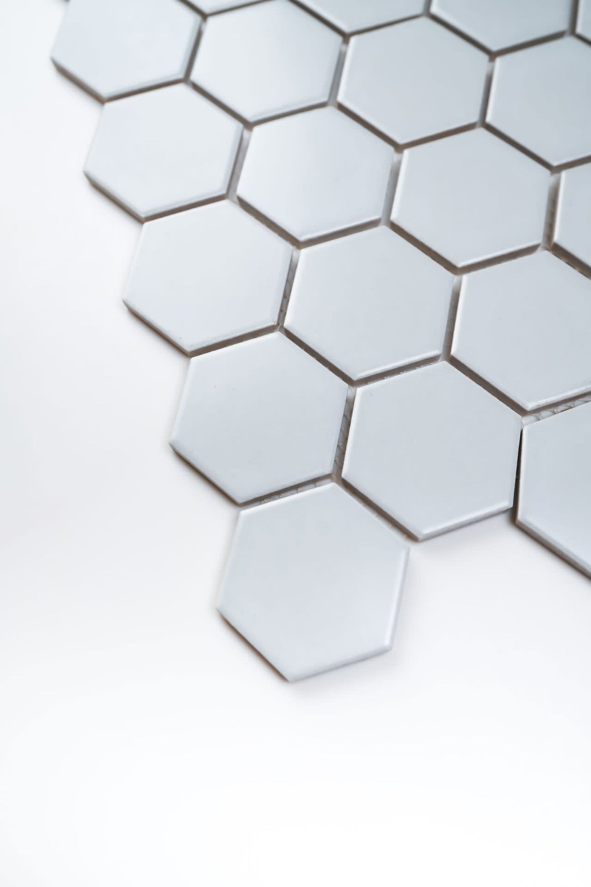 2x2 White Hexagon