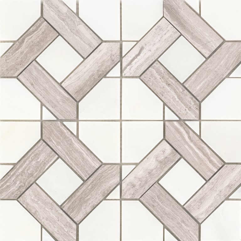 ALLURO MINI MANOR CREAM 12X12