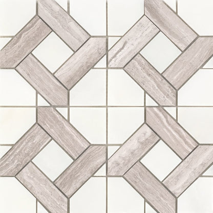 ALLURO MINI MANOR CREAM 12X12