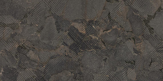 Forgehaus Basalt Rectangle, Ripple 12X24 Matte