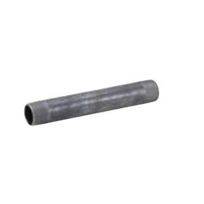 Nipple, 3/4 in, 7 in L, MNPT, Steel, Black, SCH 40/STD