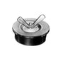 Expandable DWV Plumbing Econo Test Plug With Superfly Wingnut, 3 in Pipe