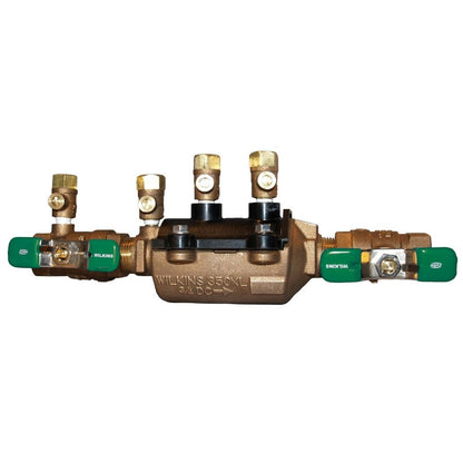 350XL Double Check Backflow Preventer, 3/4 in, FNPT, Bronze
