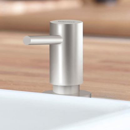 Cosmopolitan Soap Dispenser, Deck Mount, SuperSteel