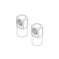 Close Elbow, 1/2 in, Female, 303 Stainless Steel