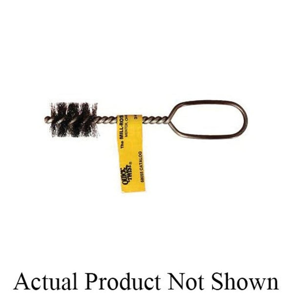 Quick Twist® 6800 Fitting Brush, 1/8 in ID x 1/4 in OD Dia, Stainless Steel Fill