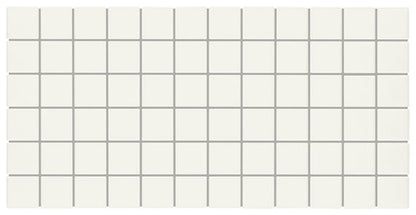 Color Story Mosaics Matte Designer White Straight Joint 2X2 Matte