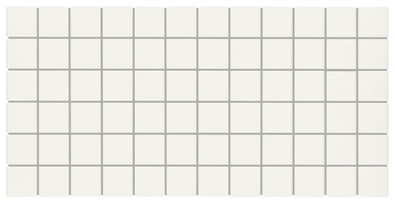 Color Story Mosaics Matte Designer White Straight Joint 2X2 Matte