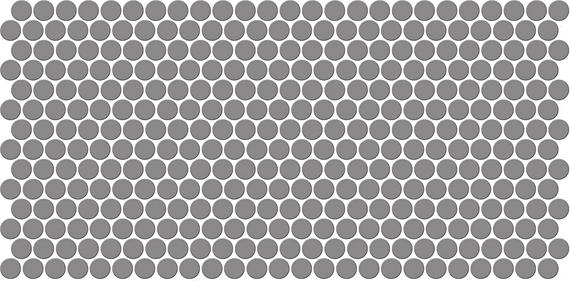 Keystone ClearFace Suede Gray Straight Joint 1X1 Matte
