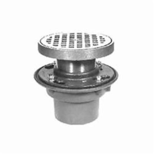 Z415N Floor Drain Trap Primer Body, 4 in Outlet, No Hub