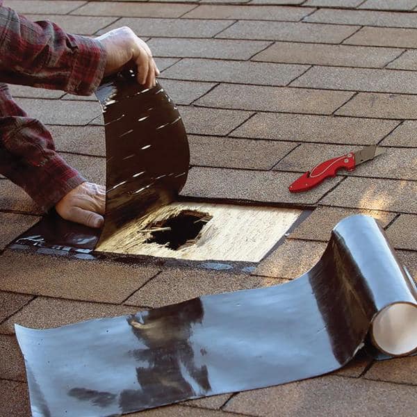 Flex Tape Black 8 in. x 5 ft. Strong Rubberized Waterproof Tape