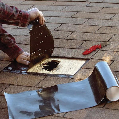 Flex Tape Black 8 in. x 5 ft. Strong Rubberized Waterproof Tape