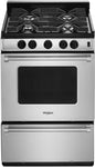 24"W 2.96Cuft F/S Compact 4B Gas Range Stainless Steel