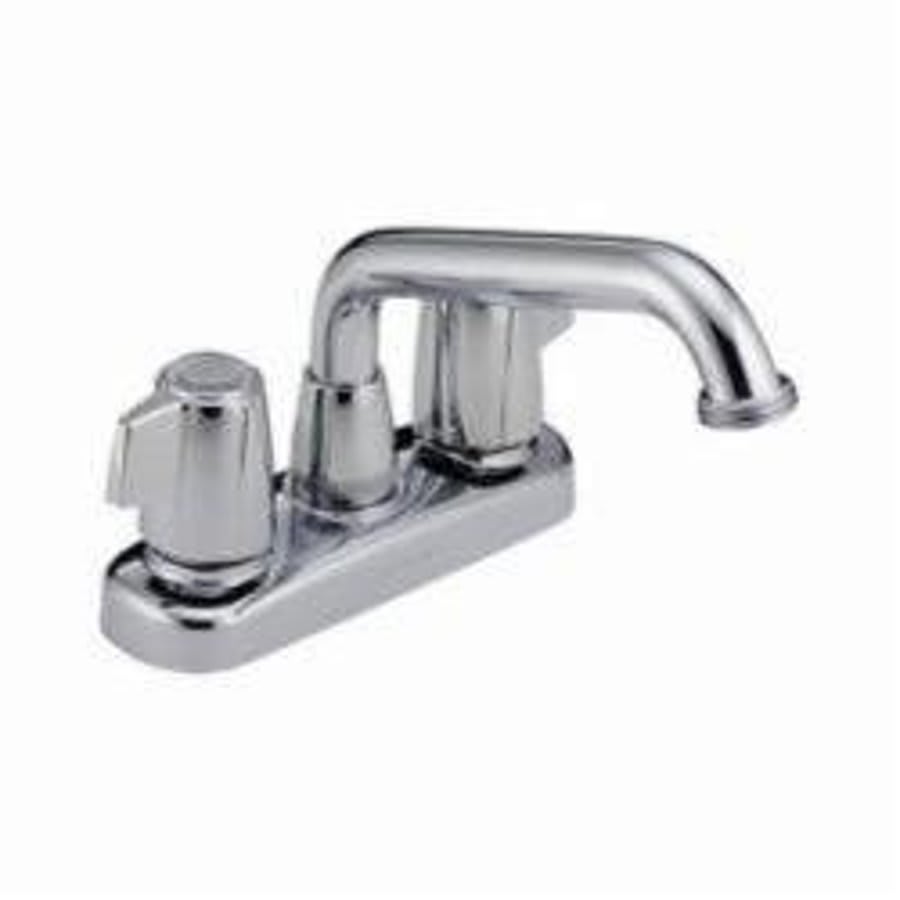 Classic Laundry Faucet, Deck Mount, ADA, Wing Handle, Chrome