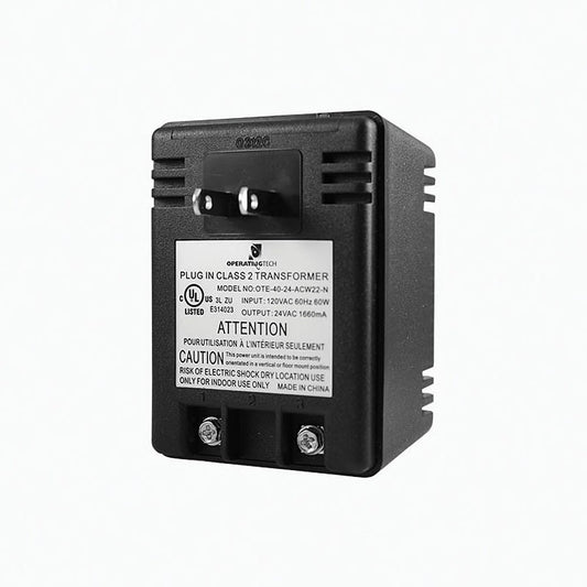 ETF-233 Plug-In Transformer, Optima®, 120 VAC Input/24 VAC Output, 50/60 Hz, 35 VA