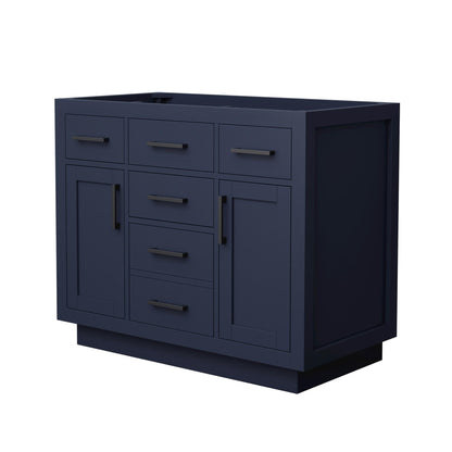 Beckett Single Bathroom Vanity with Toe Kick - 41W x 34.25H x 21.5D