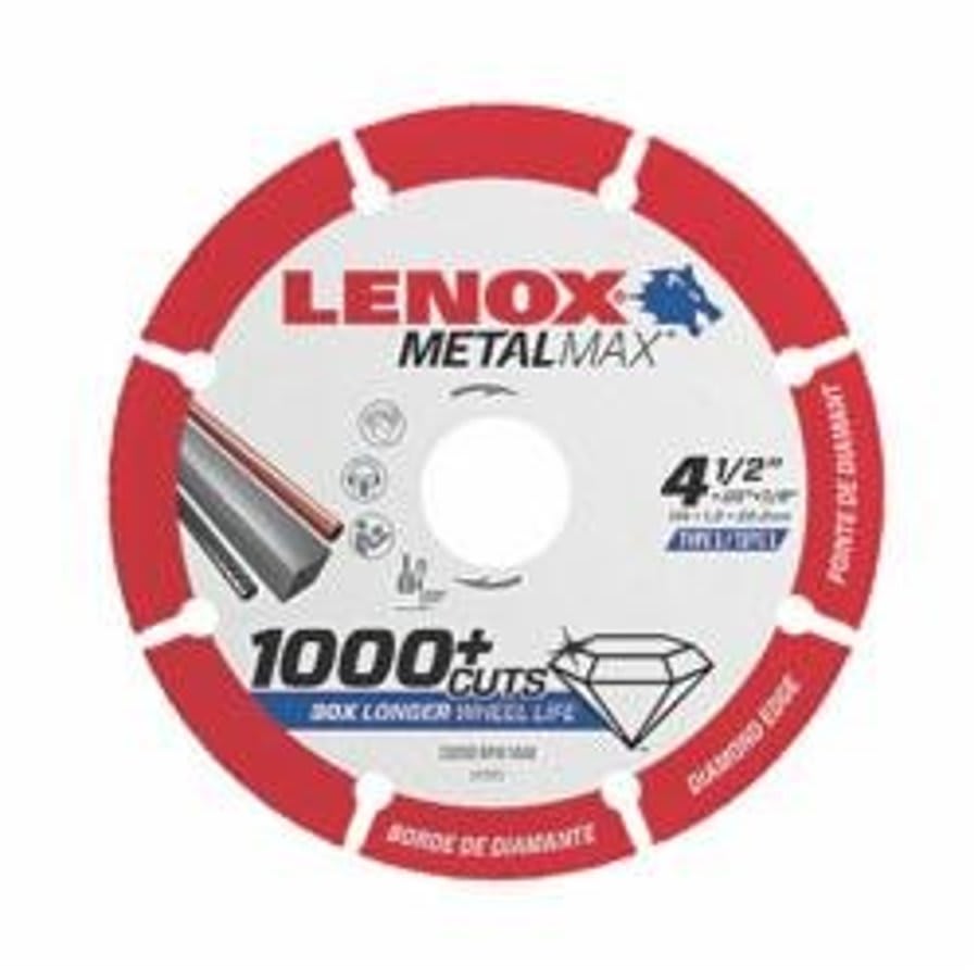 Cut-Off Wheel, 4-1/2 in Dia Blade, 7/8 in, Arbor/Shank
