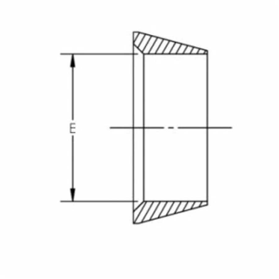 CBC-Lok® DFC Double Ferrule Front Tube Collet, 5/8 in, Brass