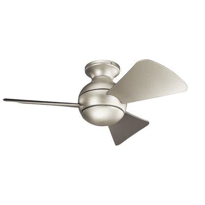 Sola 34" 3 Blade LED Outdoor Ceiling Fan with Wall Control