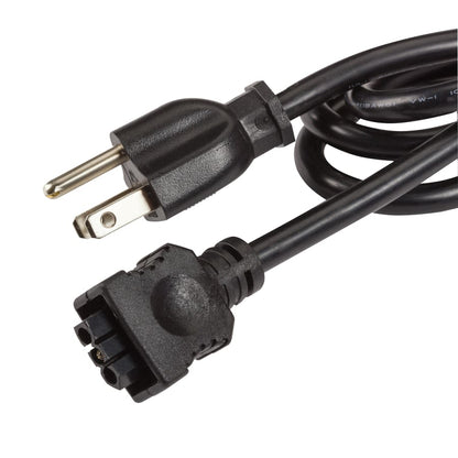 5 Foot Plug-In Power Cord for Under Cabinet Fixtures