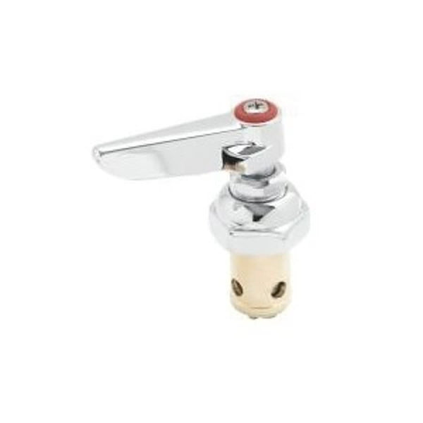 Right Hand Hot Faucet Spindle Assembly, Metal, Polished Chrome