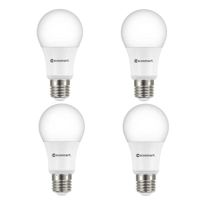 60-Watt Equivalent A19 Dimmable Energy Star LED Light Bulb Soft White (4-Pack)