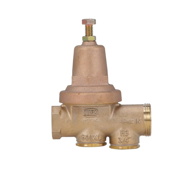 Pressure Reducing Valve, 3/4 in, Union FNPT x FNPT, Bronze