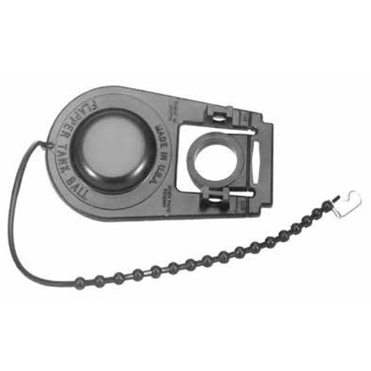 3-Way Vinyl Flapper with Stainless Steel Chain