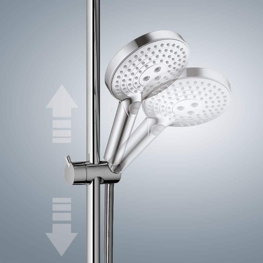 Croma Select S Thermostatic Showerpipe 180 2-Jet, 2.0 GPM