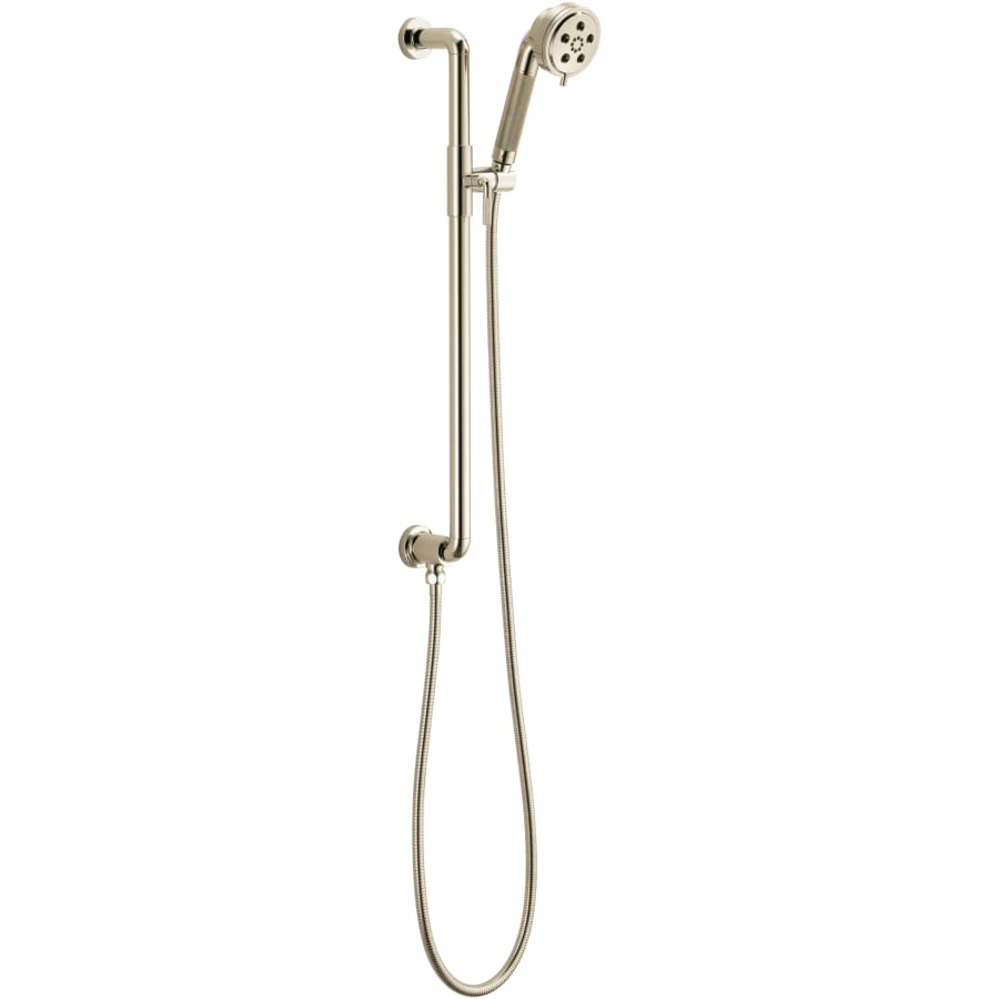 Litze 1.75 GPM Multi Function Hand Shower Package - Includes Slide Bar, Hose, and Wall Supply