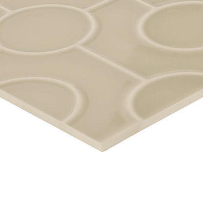 Luminique Dune Rectangle, Circle 12X24 Glossy