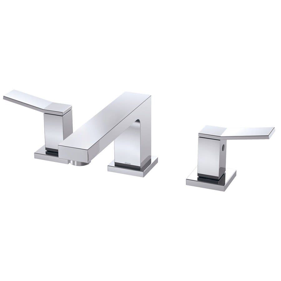 Avian™ Widespread Lavatory Faucet, ADA, 2 Handle, 3-Hole, 1.2 gpm, Polished Chrome