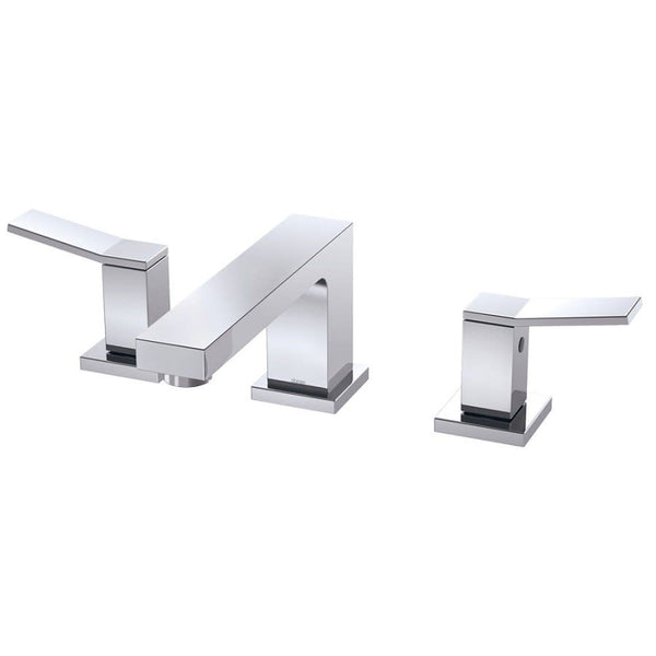 Avian™ Widespread Lavatory Faucet, ADA, 2 Handle, 3-Hole, 1.2 gpm, Polished Chrome