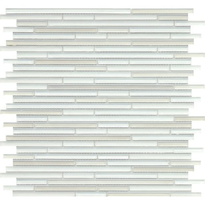 INFINITY WHITE MOSAIC ON 12X12