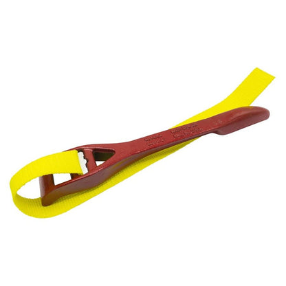 Strap Wrench, 1 to 5 in, 18 in OAL, 6 in OD Tubing